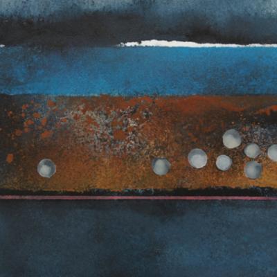 STUDY FOR QUARRY SERIES: ERYTHRITE HORIZONTAL